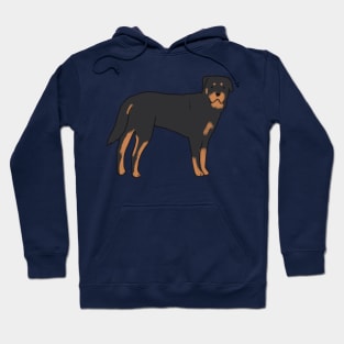 rottweiler dog art Hoodie